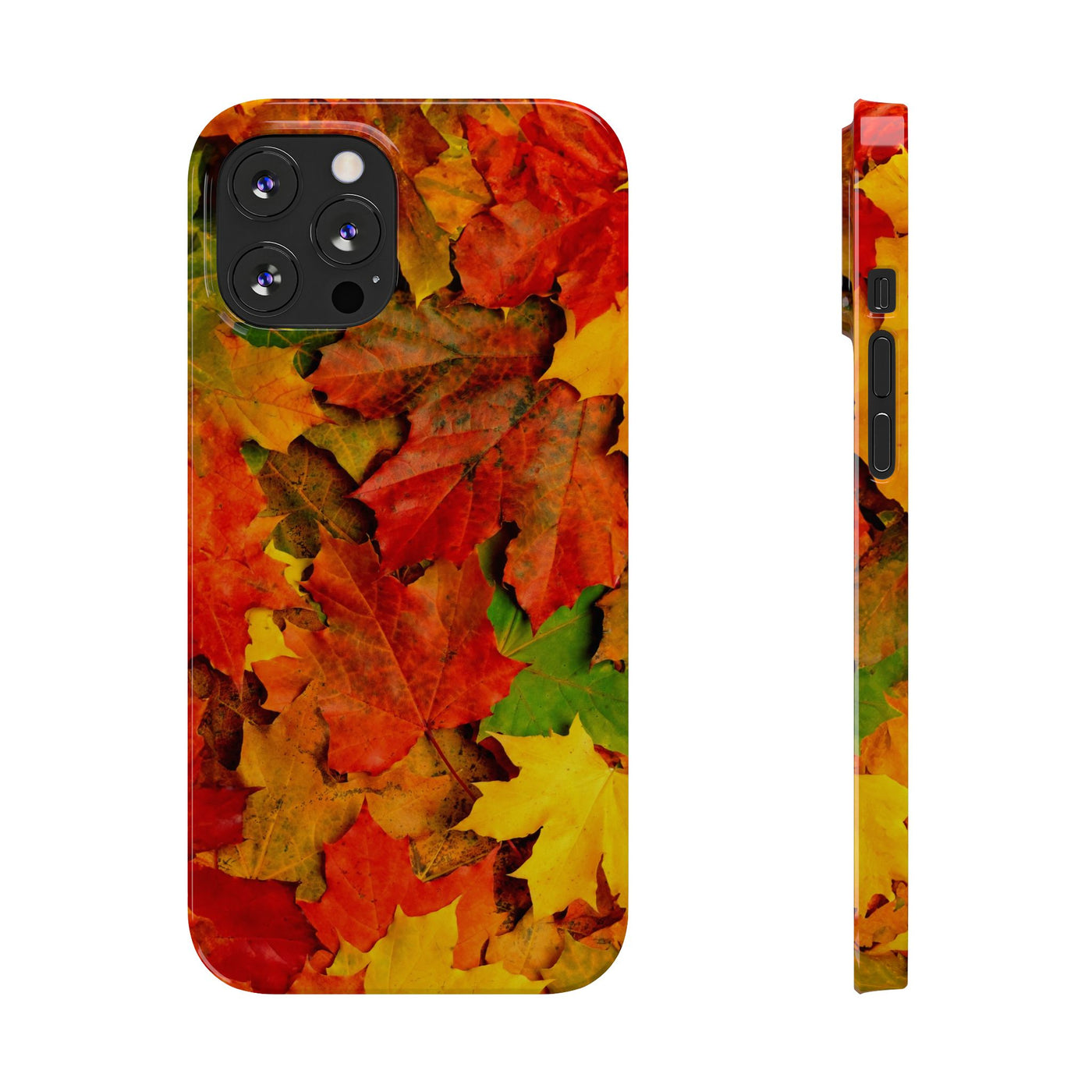 Slim Fall Leaves Slim Cute Phone Cases for Iphone  | iPhone 15 Case | iPhone 15 Pro Max Case, Iphone 14, Iphone 14 Pro Max, Iphone 13