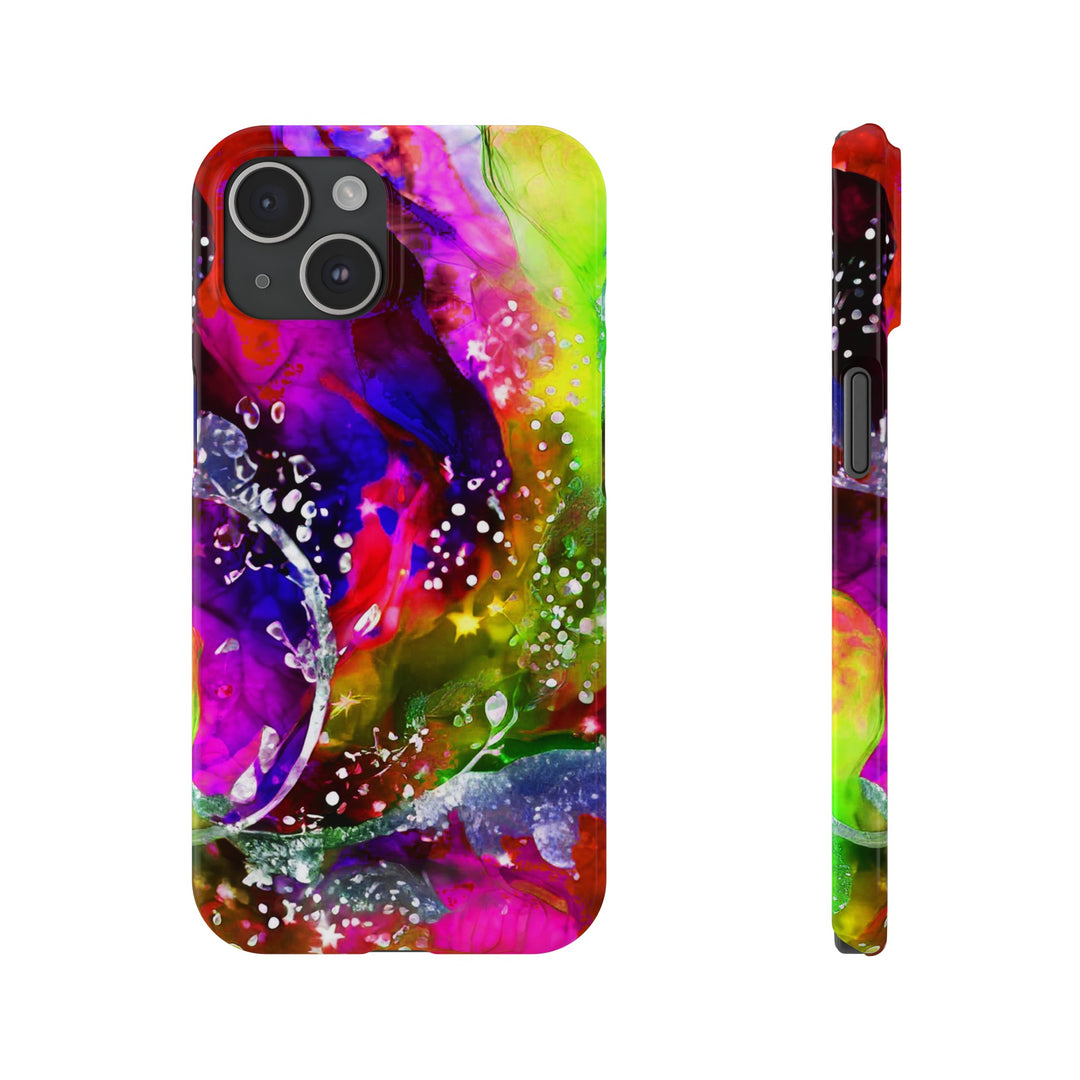 Slim Cute Phone Cases for Iphone | iPhone 15 Case | iPhone 15 Pro Max Case, Iphone 14, Iphone 14 Pro Max, Iphone 13, Summer Marble Feast - Studio40ParkLane