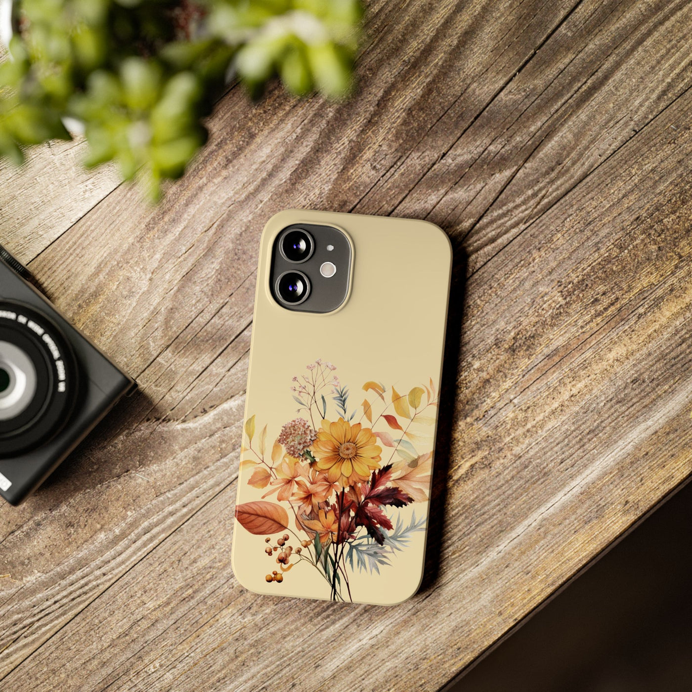 Slim Fall Autumn Leaves Gift for Her Cute Phone Cases for Iphone 16 | iPhone 15 Case | iPhone 15 Pro Max Case, Iphone 14, Iphone 14 Pro Max, Iphone 13, Slim