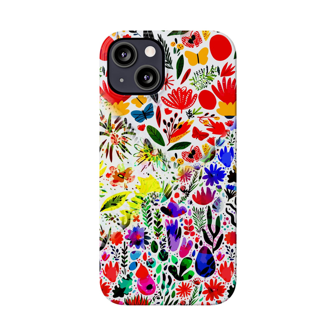 Slim Cute Phone Cases for Iphone | iPhone 15 Case | iPhone 15 Pro Max Case, Iphone 14, Iphone 14 Pro Max, Iphone 13, Flowers 4 Seasons - Studio40ParkLane