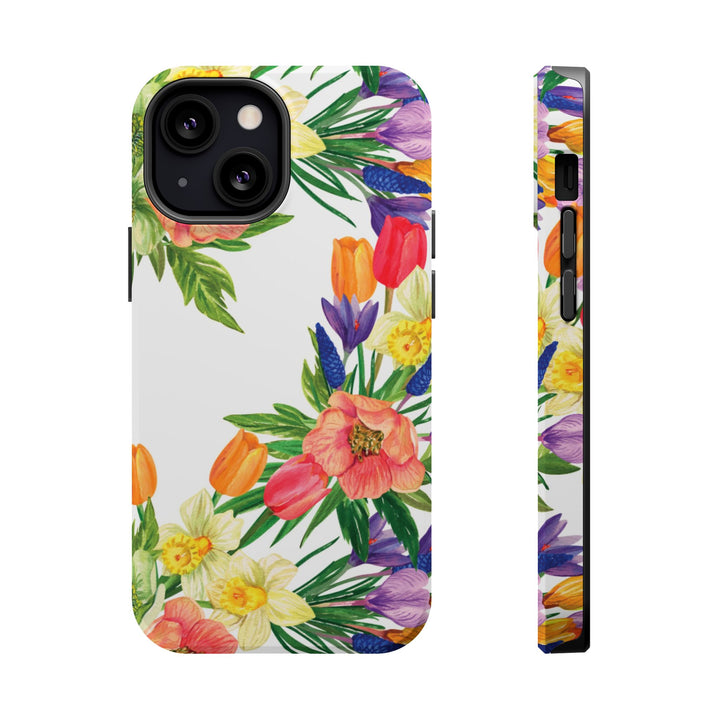 Spring Flowers Magsafe Cute Phone Case for Iphone Gift for Her, iPhone 16 Case iPhone 15 Pro Max Case, Iphone 14, Iphone 14 Pro Max, 13, 12 - Studio40ParkLane