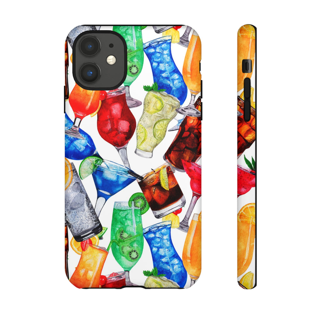 Cute Samsung Case | Cool Iphone Case | Summer Fruit Cocktail, Samsung S24, S23, S22, S21, IPhone 15 Case | Iphone 14 Case, Iphone 13 Case - Studio40ParkLane