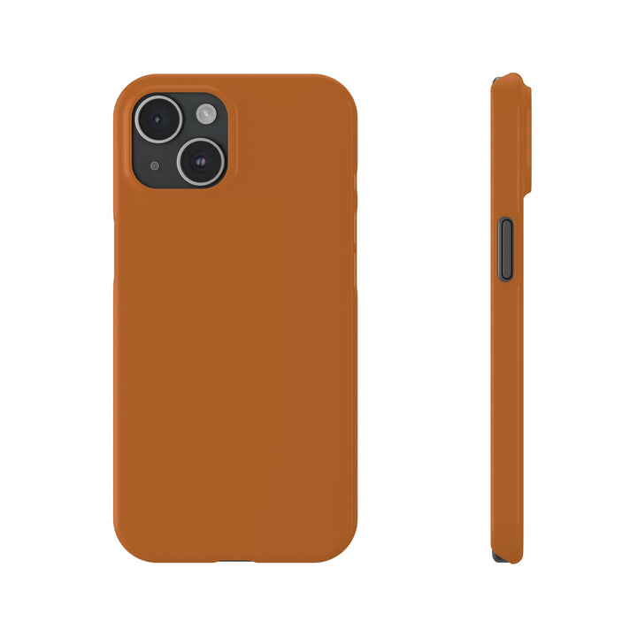 Slim Red Rust Brown Gift for Her Aesthetic Cute Phone Case for Iphone 16 - | iPhone 15 Pro Max Case | iPhone 14 Case 13 12 11 10 9 8 7 - Studio40ParkLane