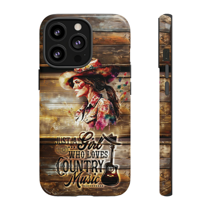 Cute IPhone Case | Country Music Girl iPhone 15 Case | iPhone 15 Pro Case, Iphone 14 Case, Iphone 14 Pro Max Case, Protective Iphone Case - Studio40ParkLane