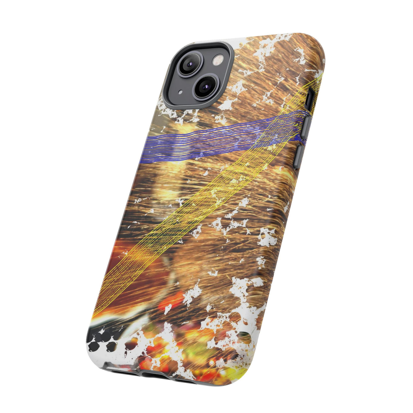 Impact Resistant, Pecan Pie Abstract, Cute Phone Cases for Samsung S24, S23, S22, S21, IPhone 15 pro Iphone 14 pro Iphone 13 IPhone 12 Iphone 11