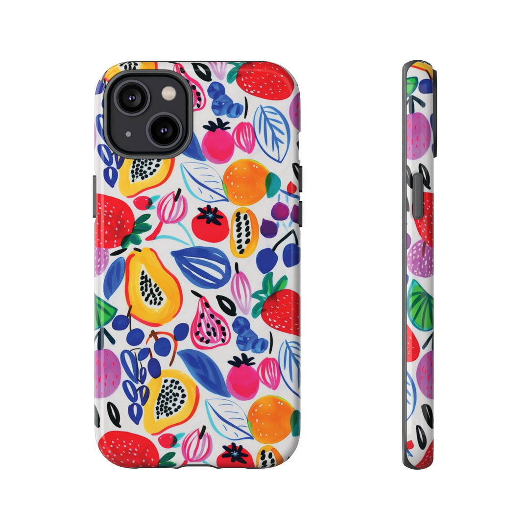 Cute IPhone Case | Summer Fruits Cocktail, iPhone 15 Case | iPhone 15 Pro Case, Iphone 14 Case, Iphone 14 Pro Max Case, Protective Iphone Case - Studio40ParkLane