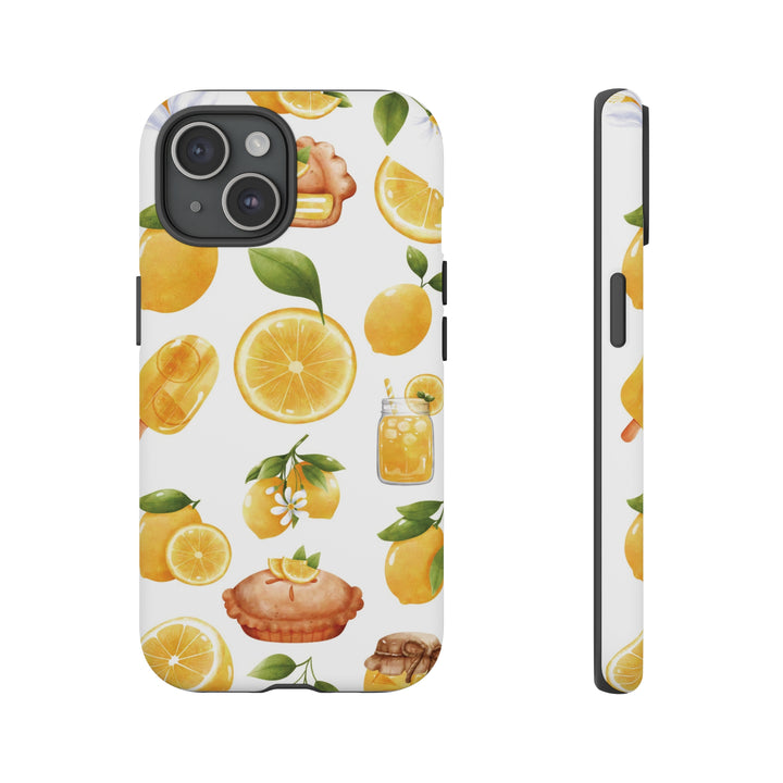 Cute IPhone Case | Summer Fruit Lemon, iPhone 15 Case | iPhone 15 Pro Case, Iphone 14 Case, Iphone 14 Pro Max Case, Protective Iphone Case - Studio40ParkLane