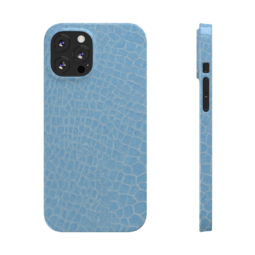 Slim Non Leather Blue Color Pattern Gift for Her Cute Phone Cases for Iphone 16 Pro Max | iPhone 15 Case | iPhone 15 Pro Max Case, Iphone 14, 13, 12, 11, 10, 8, 7 - Studio40ParkLane