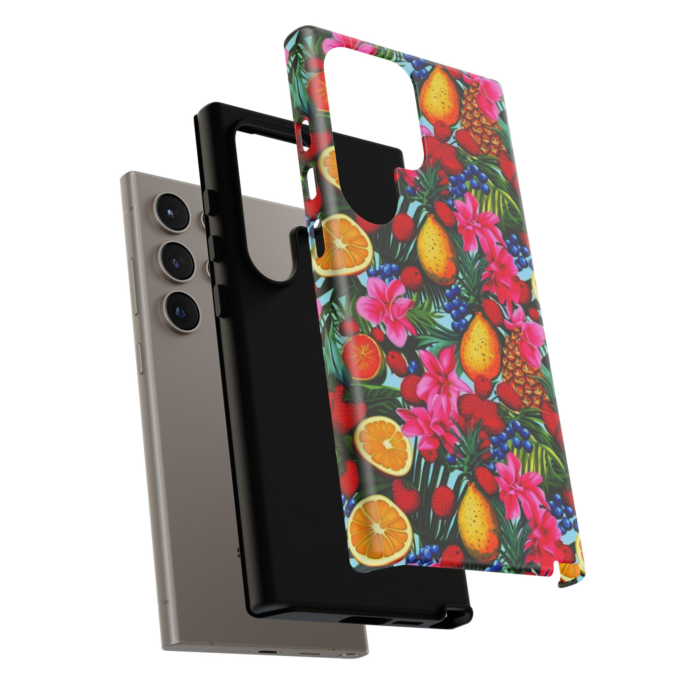 Cute Samsung Case | Cool Iphone Case | Summer Mixed Fruit, Samsung S24, S23, S22, S21, IPhone 15 Case | Iphone 14 Case, Iphone 13 Case