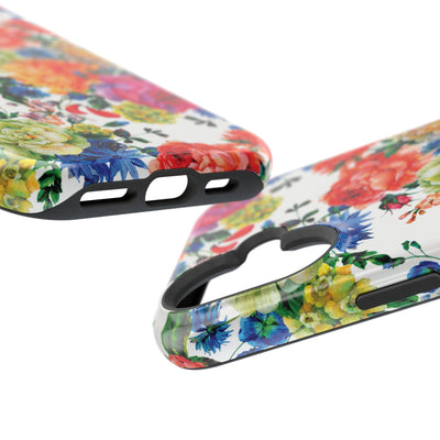 Spring Flowers Magsafe Cute Phone Case for Iphone Gift for Her, iPhone 16 Case iPhone 15 Pro Max Case, Iphone 14, Iphone 14 Pro Max, 13, 12 - Studio40ParkLane