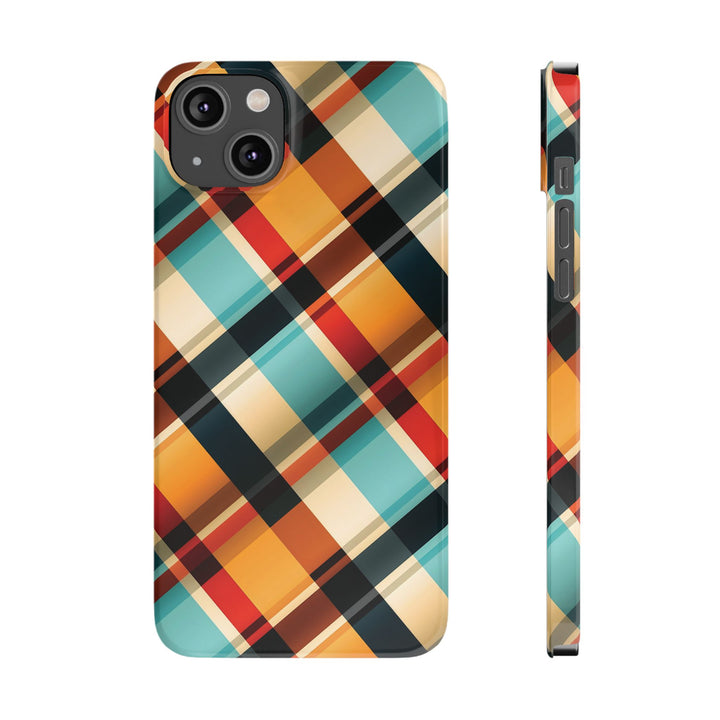 Slim Checkered Plaid Gift for Her Cute Phone Cases for Iphone 16 Pro Max | iPhone 15 Case | iPhone 15 Pro Max Case, Iphone 14, 13, 12, 11, 10, 8, 7 - Studio40ParkLane