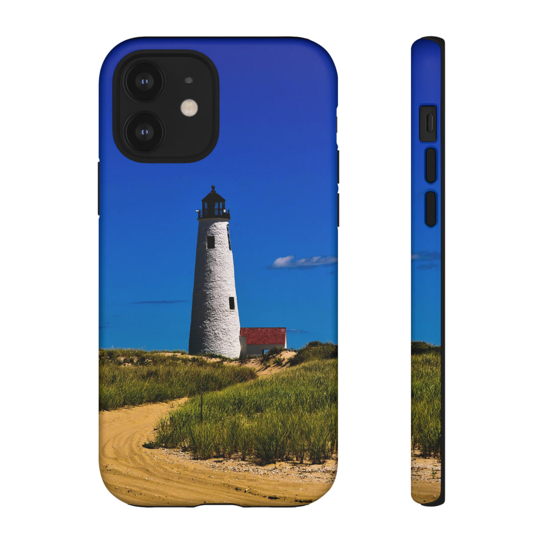 Cute IPhone Case | iPhone 15 Case | iPhone 15 Pro Max Case, Iphone 14 Case, Iphone 14 Pro Max Case IPhone Case for Art Lovers - Beach Lighthouse - Studio40ParkLane