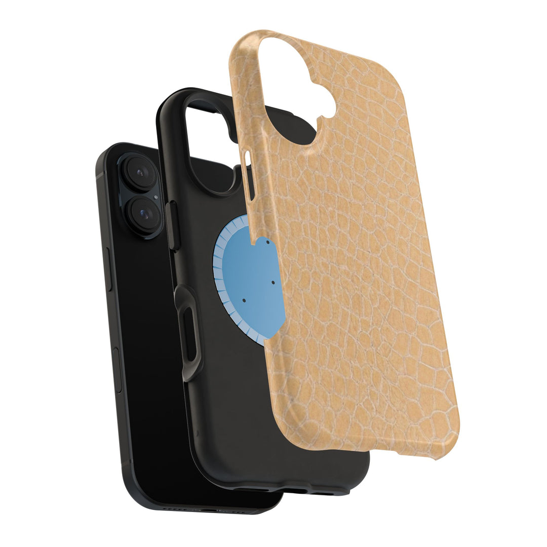 Non Leather Beige Color Pattern Magsafe Cute Phone Case for Iphone Gift for Her, | iPhone 15 Case | iPhone 15 Pro Max Case, Iphone 14, Iphone 14 Pro Max, Iphone 13, Iphone 16 - Studio40ParkLane