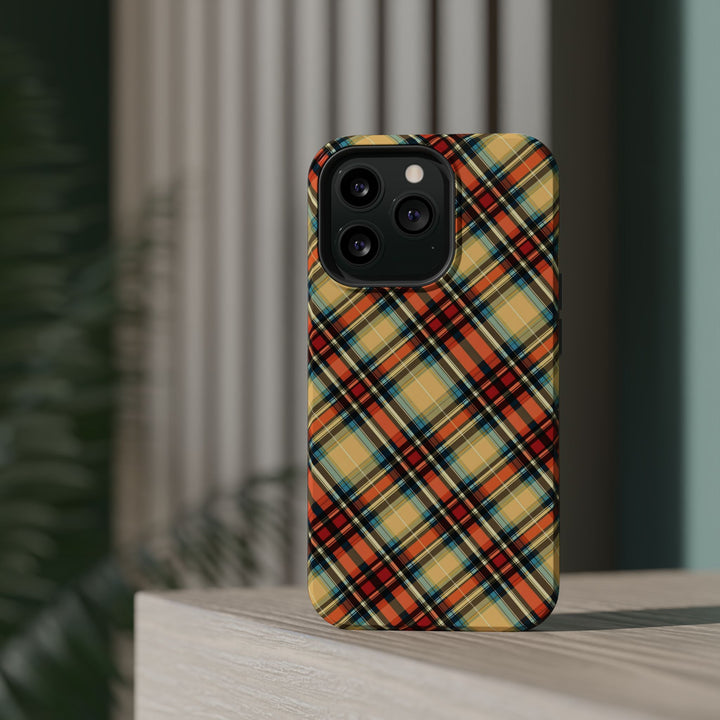 Checkered Plaid Magsafe Gift for Her Cute Phone Case for Iphone, | iPhone 16 | iPhone 15 Pro Max, Iphone 14 Pro Max, 13 12 11 10 9 8 7 - Studio40ParkLane