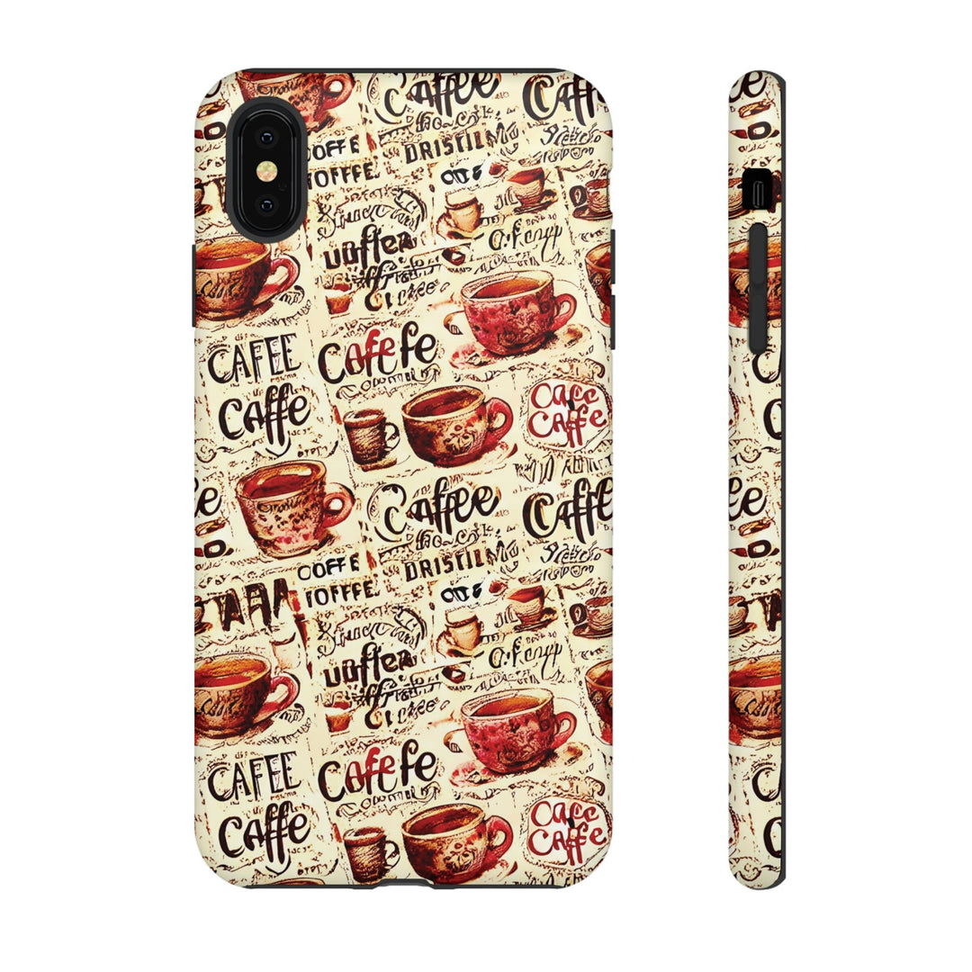 Cute IPhone Case | Paris Coffee Cup, iPhone 15 Case | iPhone 15 Pro Case, Iphone 14 Case, Iphone 14 Pro Max Case, Protective Iphone Case - Studio40ParkLane