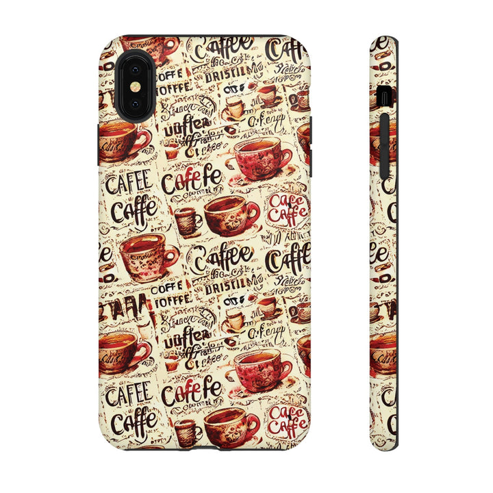 Cute IPhone Case | Paris Coffee Cup, iPhone 15 Case | iPhone 15 Pro Case, Iphone 14 Case, Iphone 14 Pro Max Case, Protective Iphone Case - Studio40ParkLane