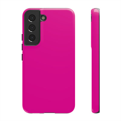 Cute Fun Cool Bright Pink Phone Case for, Samsung Galaxy S24, S23, S22, S21, IPhone 16 Case | Iphone 15, Iphone 14, IPhone 13 Case