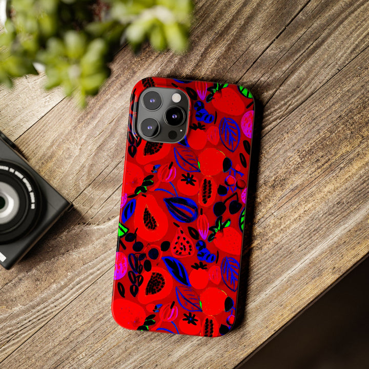 Slim Trendy Fall Fruit Gift for Her Cute Phone Cases for Iphone 16 | iPhone 15 Case | iPhone 15 Pro Max Case, Iphone 14, Iphone 14 Pro Max, Iphone 13, Slim - Studio40ParkLane