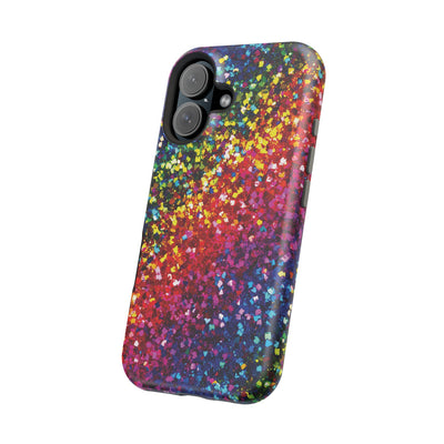Non Glitter Color Composition Magsafe Cute Phone Case for Iphone Gift for Her,  | iPhone 15 Case | iPhone 15 Pro Max Case, Iphone 14, Iphone 14 Pro Max, Iphone 13, Iphone 16