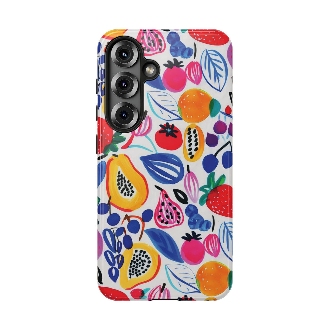 Summer Fruit Cute Tough Phone Case - For Apple iPhone Case 17, 16, 15 Pro Max, 14 Plus, 13 Pro, 12, Samsung Galaxy S26, S25, S24 Plus Ultra - Studio40ParkLane