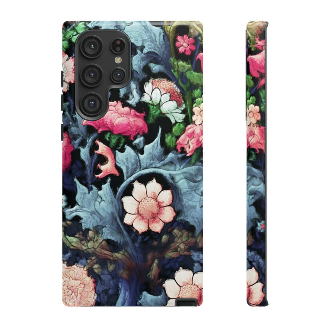 Cute Samsung Phone Case | Aesthetic Samsung Phone Case | Galaxy S23, S22, S21, S20 | Luxury Double Layer | Cool Flowers Design Floral - Studio40ParkLane