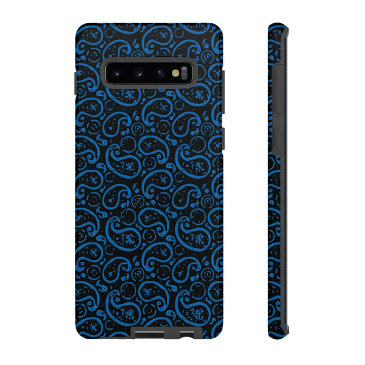 Samsung Galaxy Phone Case | Galaxy S23, S22, S21, S20 | Luxury Case Double Layered | Impact Resistant | Fashionable - Paisley 4 - Studio40ParkLane