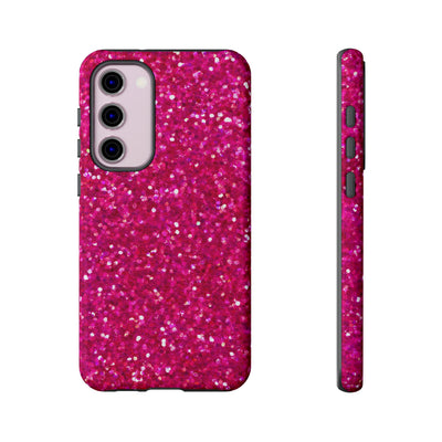 Pink Glitter Cute Phone Case, for IPhone 16 pro Max | Iphone 15, Iphone 14, IPhone 13 Case, 11 8 7, Samsung Galaxy S24, S23, S22, S21, 2 Layer Protection