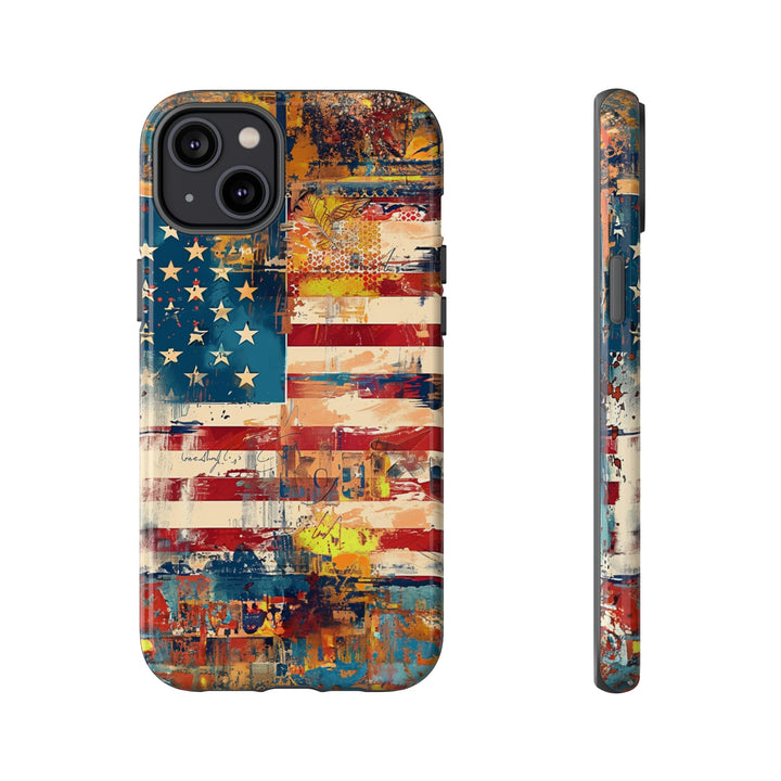 Impact Resistant, American Flag, Cute Phone Cases for Samsung S24, S23, S22, S21, IPhone 15 pro Iphone 14 pro Iphone 13 IPhone 12 Iphone 11 - Studio40ParkLane