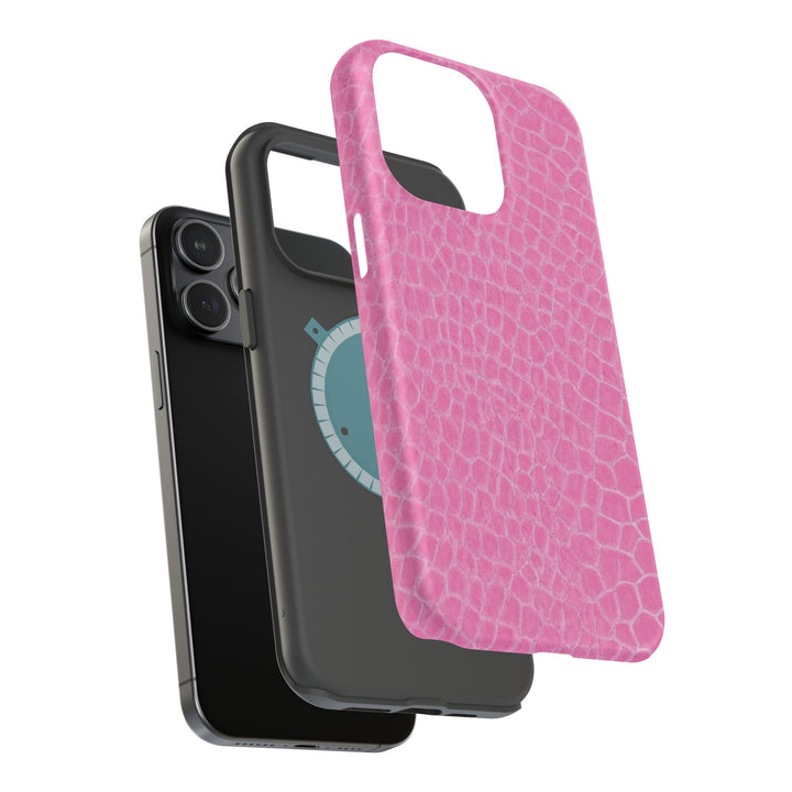 Non Leather Pink Color Pattern Magsafe Cute Phone Case for Iphone Gift for Her, | iPhone 15 Case | iPhone 15 Pro Max Case, Iphone 14, Iphone 14 Pro Max, Iphone 13, Iphone 16 - Studio40ParkLane