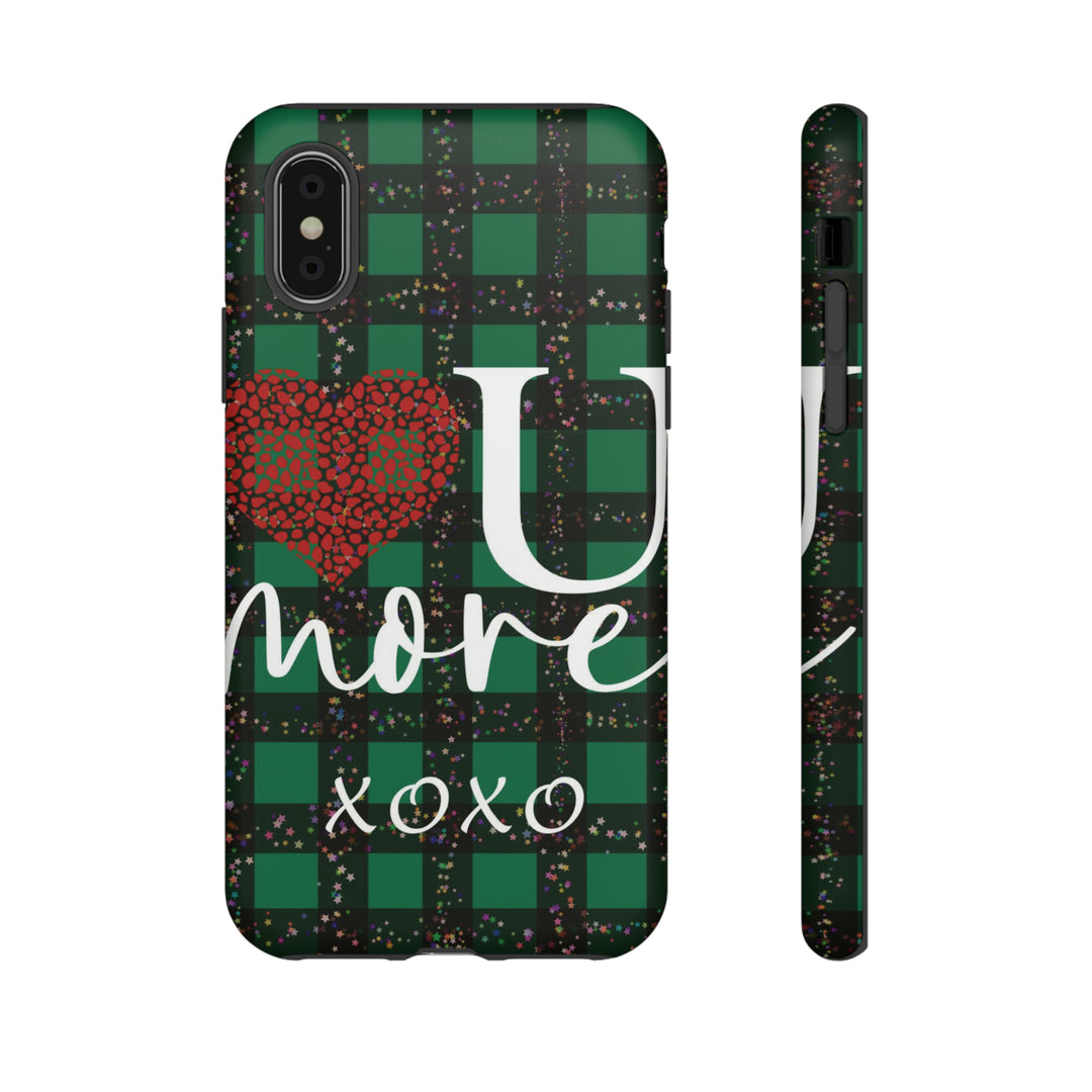 Cute IPhone Case | iPhone 15 Case | iPhone 15 Pro Max Case, Iphone 14 Case, Iphone 14 Pro Max Case IPhone Case for Art Lovers, Love You Green - Studio40ParkLane