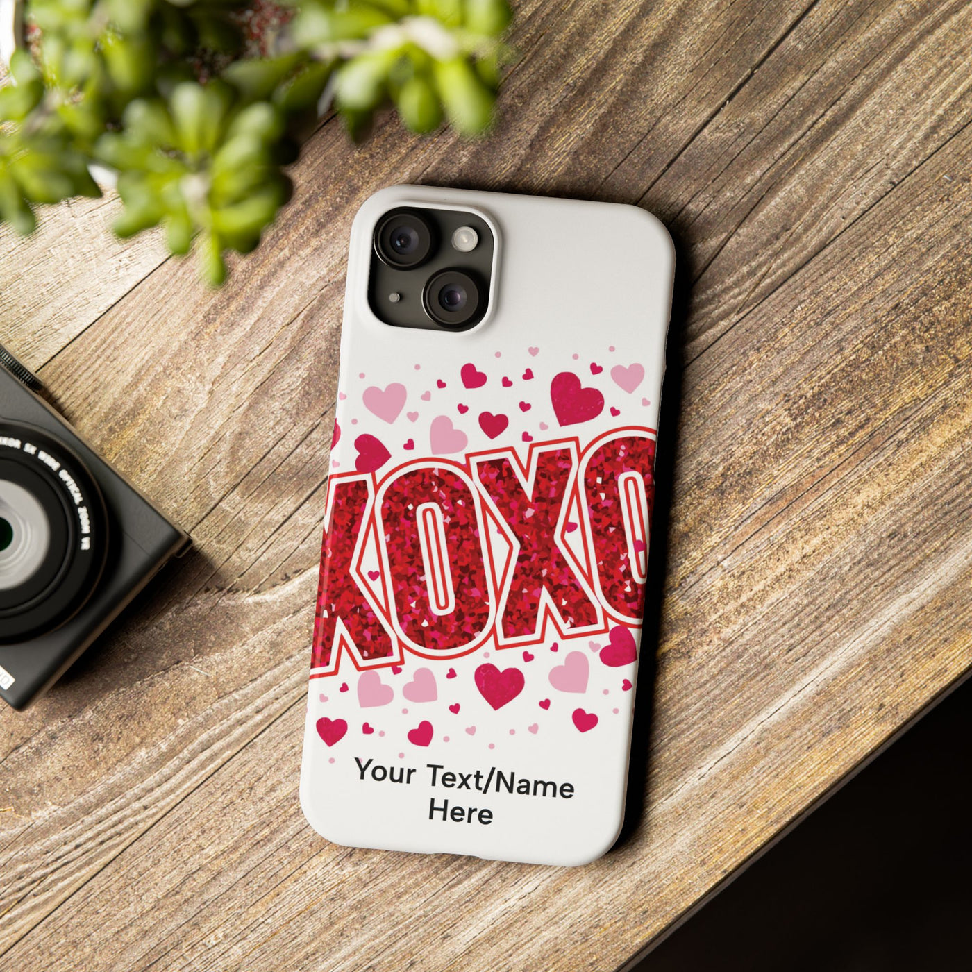 Slim Custom Personalized Valentine Love Gift for Her Cute Phone Cases for Iphone 16 Pro Max | iPhone 15 Case | iPhone 15 Pro Max Case, Iphone 14, 13, 12, 11, 10, 8, 7