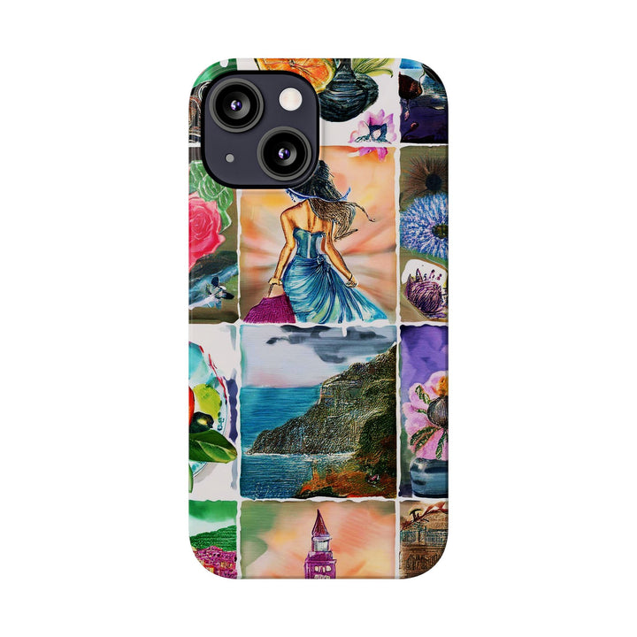 Slim Travel Coquette Collage Slim Cute Phone Cases for Iphone | iPhone 15 Case | iPhone 15 Pro Max Case, Iphone 14, Iphone 14 Pro Max, Iphone 13 - Studio40ParkLane