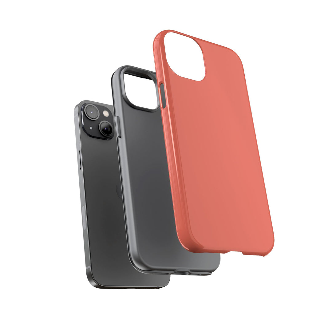 Premium Tough Coral Pink Orange Gift for Her Cute Phone Cases for Samsung S25 S24, S23, S22, S21, Iphone, 16, 15, 14, 13 Pro Max Ultra - Studio40ParkLane