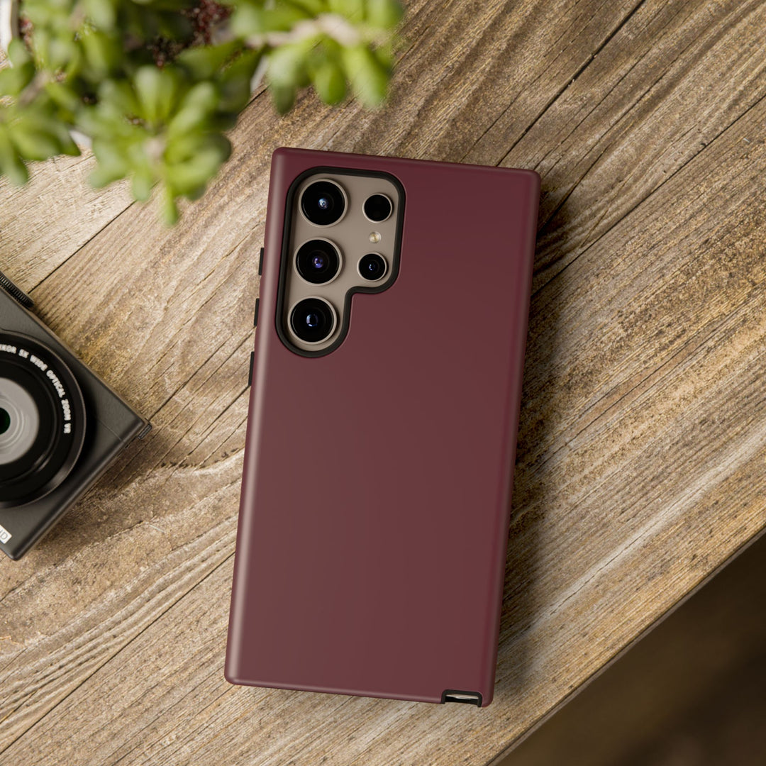 Premium Tough Burgundy Maroon Red Gift for Her Cute Phone Cases for Samsung S25 S24, S23, S22, S21, Iphone, 16, 15, 14, 13 Pro Max Ultra - Studio40ParkLane