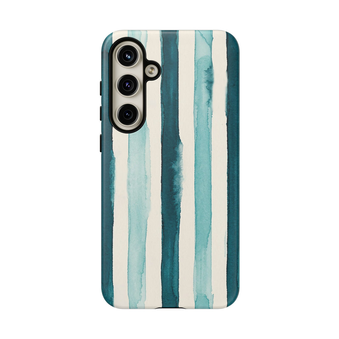 Tough Cute Green Stripes Phone Case, for IPhone 17 Pro Max | Iphone 17 Air, Iphone 16, IPhone 15, 14 13 12, Samsung Galaxy S26, S25, S24, S23