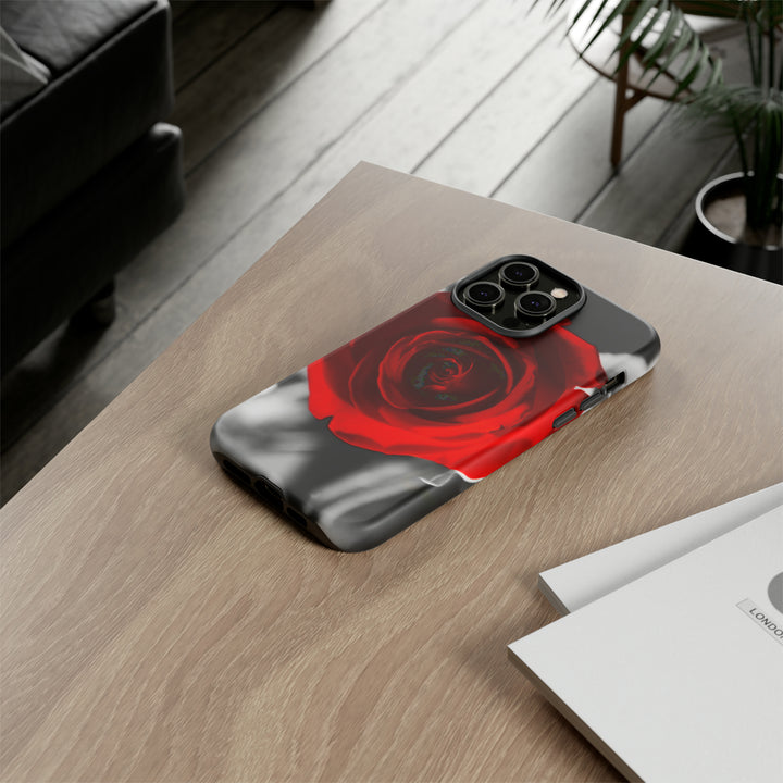 Cute IPhone Case | iPhone 15 Case | iPhone 15 Pro Max Case, Iphone 14 Case, Iphone 14 Pro Max Case IPhone Case for Art Lovers - Red Rose - Studio40ParkLane