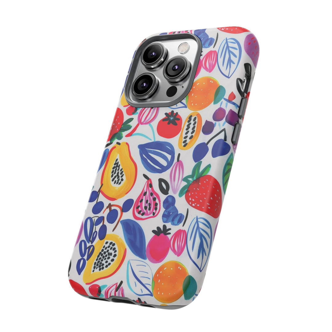 Summer Fruit Cute Tough Phone Case - For Apple iPhone Case 17, 16, 15 Pro Max, 14 Plus, 13 Pro, 12, Samsung Galaxy S26, S25, S24 Plus Ultra - Studio40ParkLane