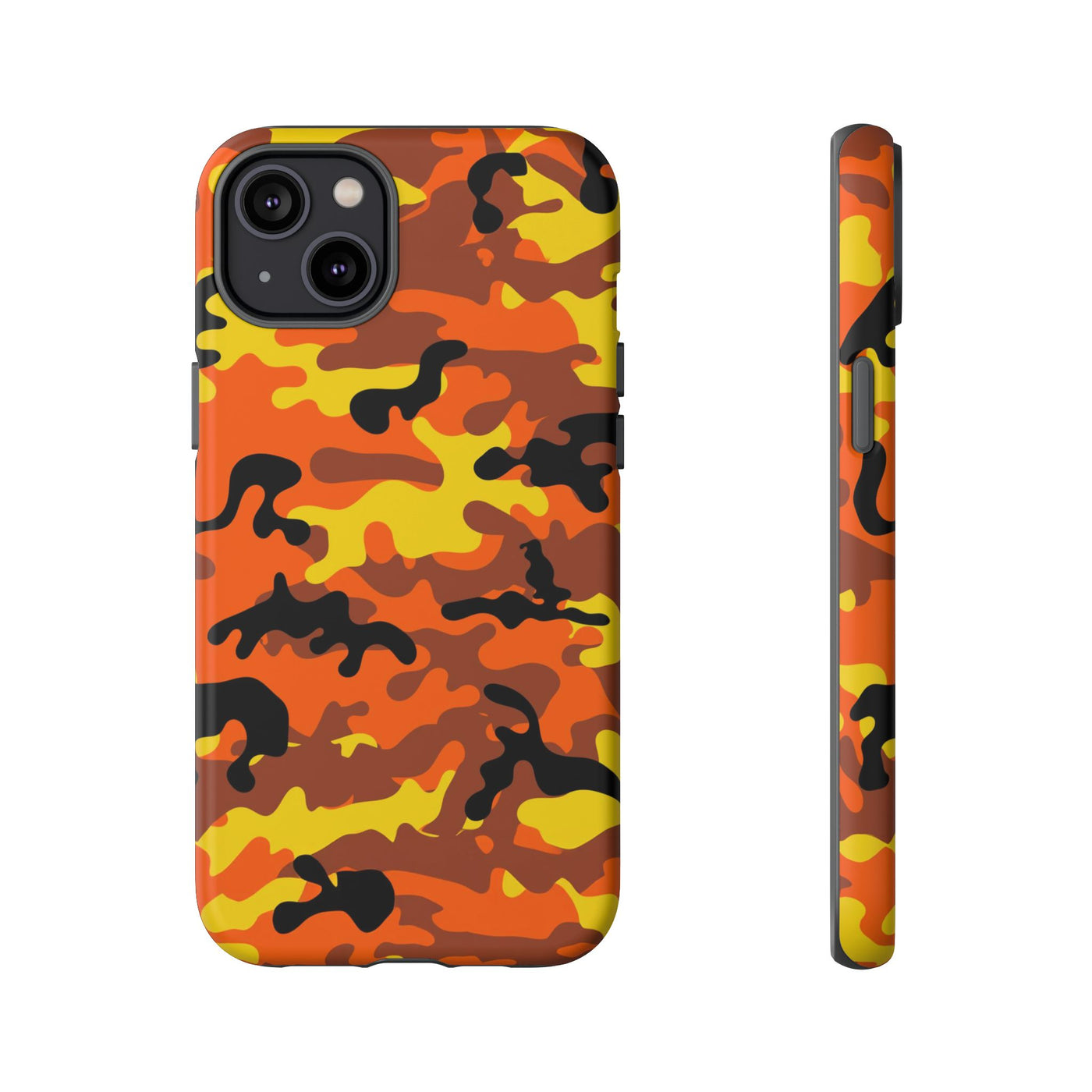 Impact Resistant, Fall camo Camouflage, Cute Phone Cases for Samsung S24, S23, S22, S21, IPhone 15 pro Iphone 14 pro Iphone 13 IPhone 12 Iphone 11