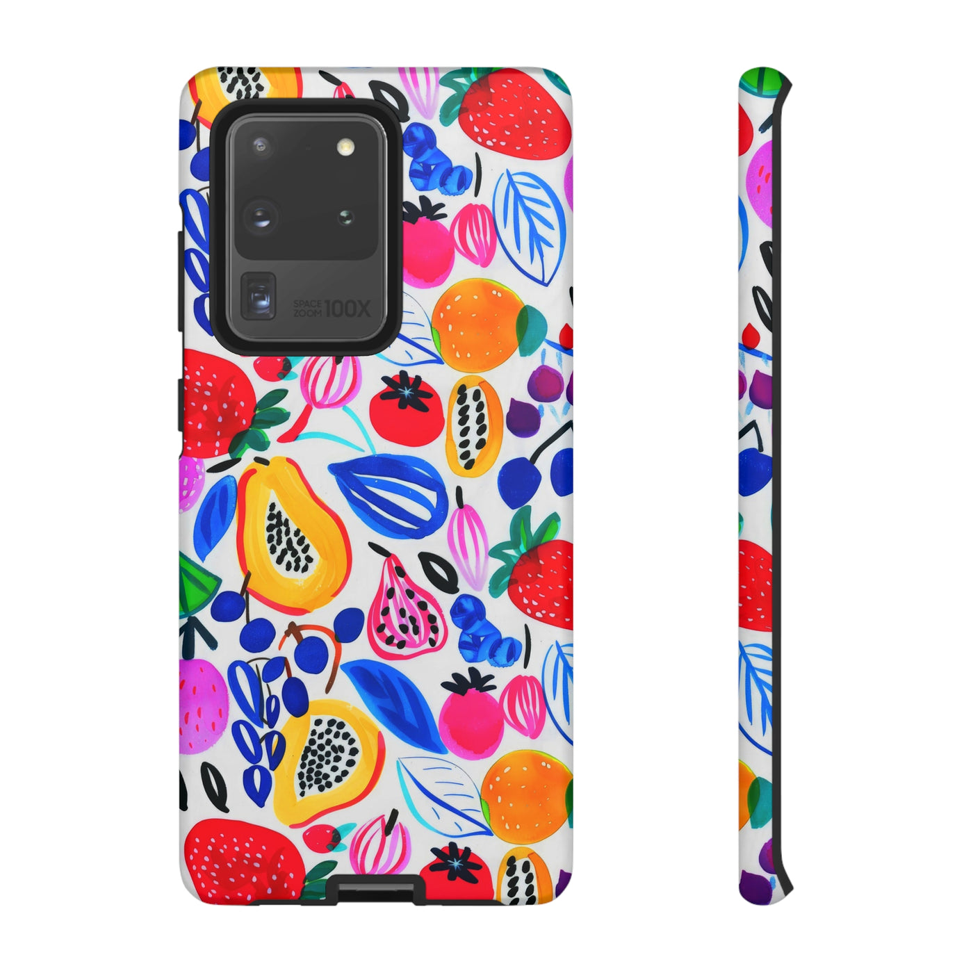 Cute Samsung Phone Case | Aesthetic Samsung Phone Case | Galaxy S23, S22, S21, S20 | Summer Fruit Cocktail, Protective Phone Case