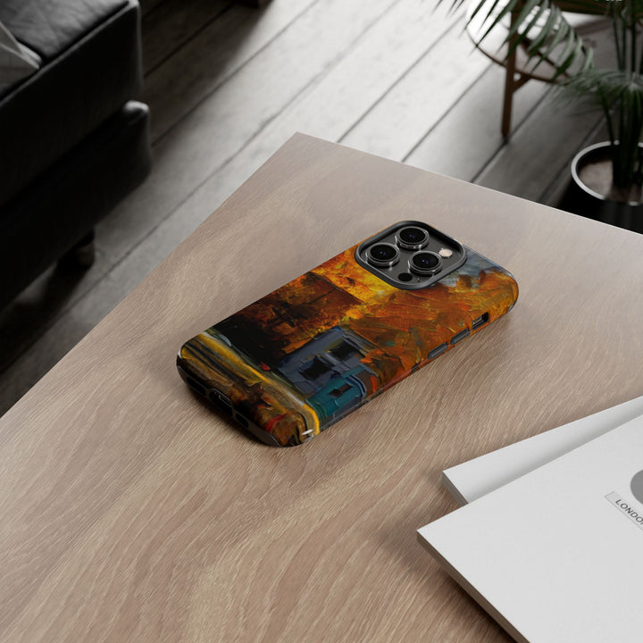 Impact Resistant, Fall Leaves Oil Painting, Cute Phone Cases for Samsung S24, S23, S22, S21, IPhone 15 pro Iphone 14 pro Iphone 13 IPhone 12 Iphone 11 - Studio40ParkLane