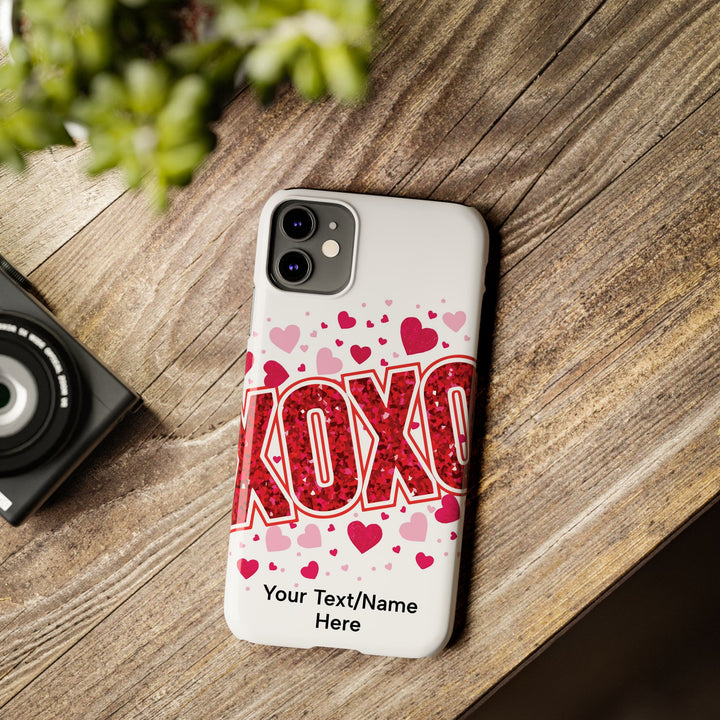 Slim Custom Personalized Valentine Love Gift for Her Cute Phone Cases for Iphone 16 Pro Max | iPhone 15 Case | iPhone 15 Pro Max Case, Iphone 14, 13, 12, 11, 10, 8, 7 - Studio40ParkLane