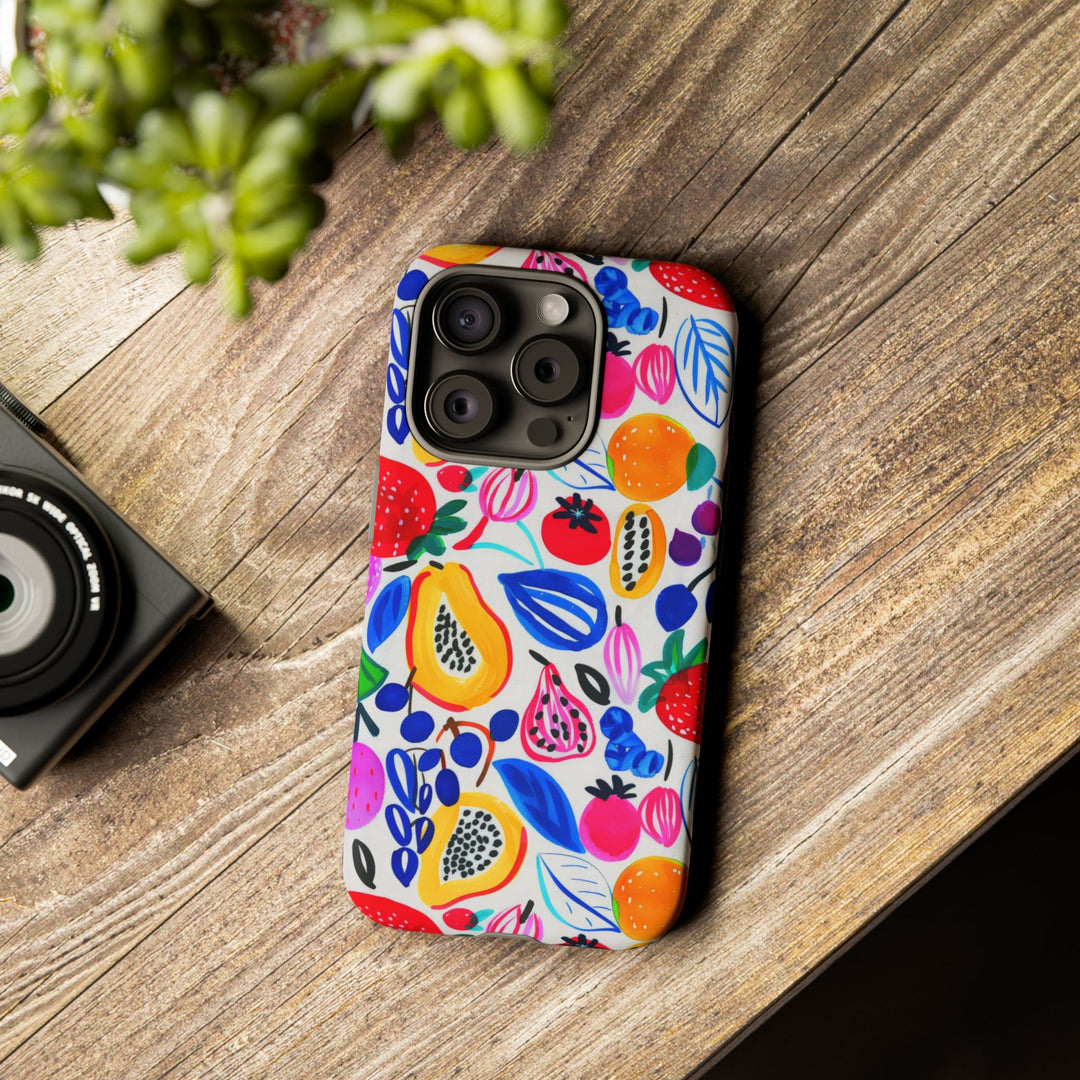 Summer Fruit Cute Tough Phone Case - For Apple iPhone 17, 16 Pro Max, 15 Pro Max, 14 Plus 13 Pro 12, Samsung Galaxy S26, S25, S24 Plus Ultra