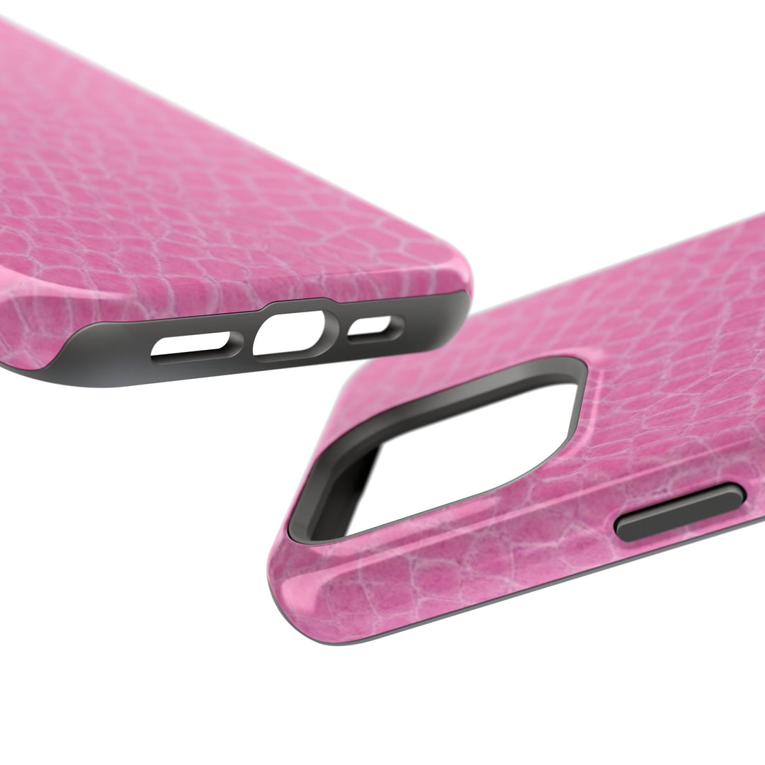 Non Leather Pink Color Pattern Magsafe Cute Phone Case for Iphone Gift for Her, | iPhone 15 Case | iPhone 15 Pro Max Case, Iphone 14, Iphone 14 Pro Max, Iphone 13, Iphone 16 - Studio40ParkLane