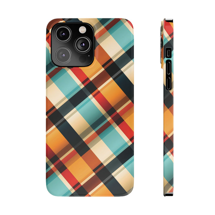 Slim Checkered Plaid Gift for Her Cute Phone Cases for Iphone 16 Pro Max | iPhone 15 Case | iPhone 15 Pro Max Case, Iphone 14, 13, 12, 11, 10, 8, 7 - Studio40ParkLane