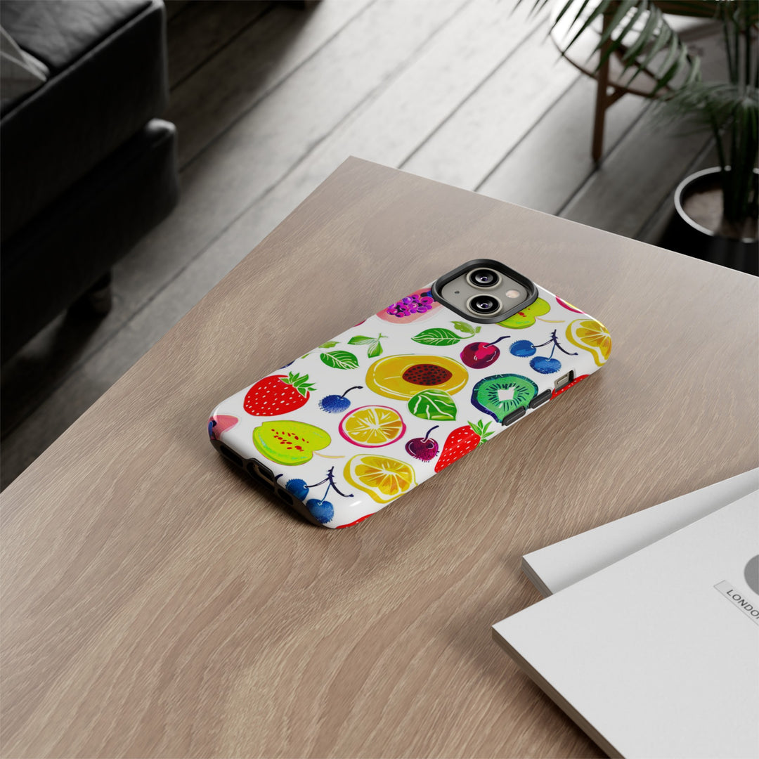 Impact Resistant, Summer Fruit, Cute Phone Cases for Samsung S24, S23, S22, S21, IPhone 15 pro, Iphone 14 pro, Iphone 13 IPhone 12 Iphone 11 - Studio40ParkLane