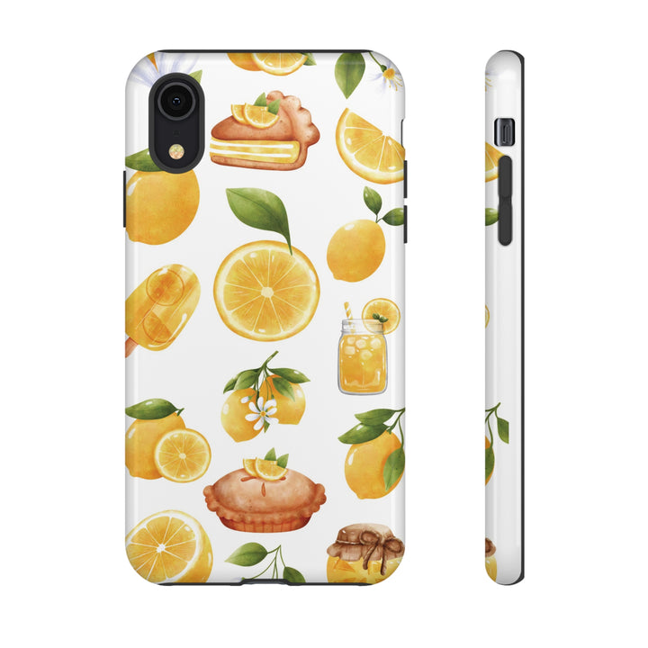Cute IPhone Case | Summer Fruit Lemon, iPhone 15 Case | iPhone 15 Pro Case, Iphone 14 Case, Iphone 14 Pro Max Case, Protective Iphone Case - Studio40ParkLane