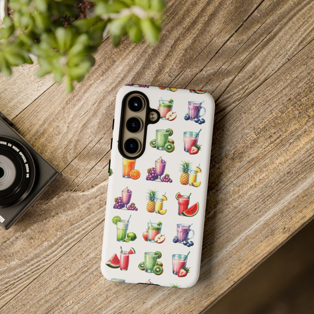 Cute Samsung Case | Cool Iphone Case | Tropical Summer Fruit Cocktail, Samsung S24, S23, S22, S21, IPhone 15 Case | Iphone 14 Case, Iphone 13 Case - Studio40ParkLane
