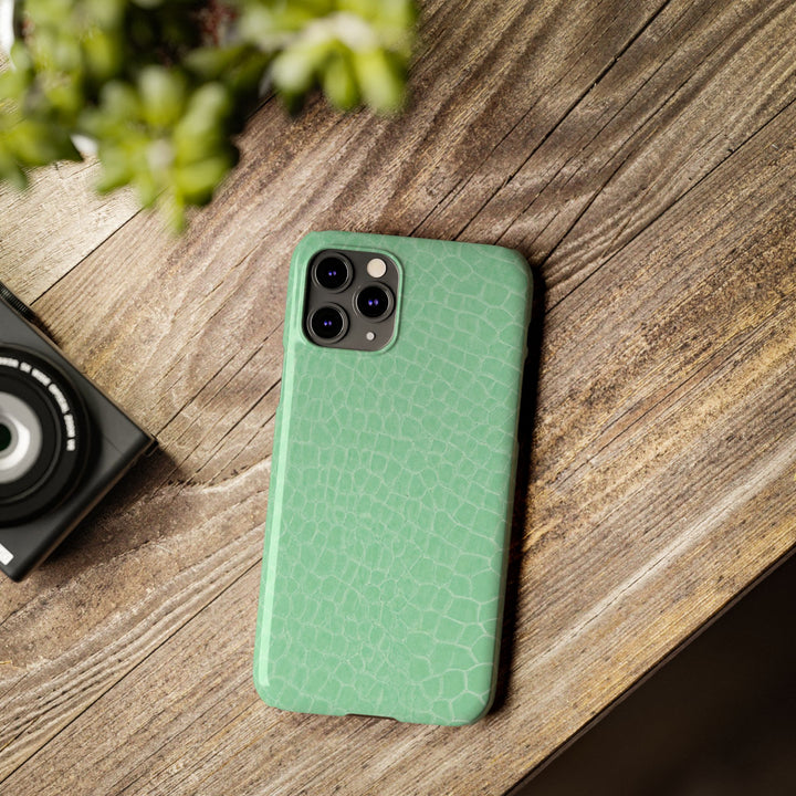 Slim Non Leather Mint Color Pattern Gift for Her Cute Phone Cases for Iphone 16 Pro Max | iPhone 15 Case | iPhone 15 Pro Max Case, Iphone 14, 13, 12, 11, 10, 8, 7 - Studio40ParkLane