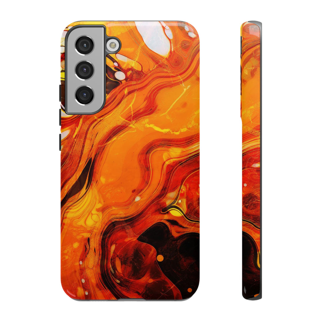 Impact Resistant, Fall Colors Marble, Cute Phone Cases for Samsung S24, S23, S22, S21, IPhone 15 pro Iphone 14 pro Iphone 13 IPhone 12 Iphone 11 - Studio40ParkLane