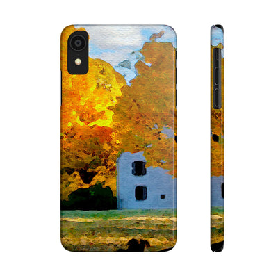 Slim Cute iPhone Cases - | iPhone 15 Case | iPhone 15 Pro Max Case, Iphone 14 Case, Iphone 14 Pro Max, Iphone 13, New England Fall Leaves